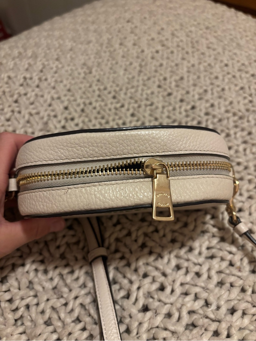 Coach Peanuts Woodstock Mini Serena leather Crossbody Happy Camper Handbag - Picture 10 of 13